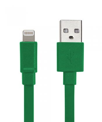 Charge Maxx MFI Lightning USB 3ft Cable Green